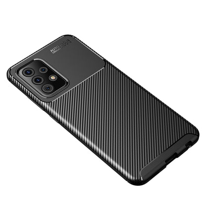 Case for Samsung Galaxy A52s 5G A528 / A52 5G A526 / A52 A525, Techsuit, CarbonFiber, Black