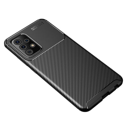 Case for Samsung Galaxy A52s 5G A528 / A52 5G A526 / A52 A525, Techsuit, CarbonFiber, Black