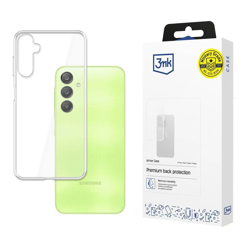 Калъф за Samsung Galaxy A55 5G A556, 3MK, Armor, Прозрачен