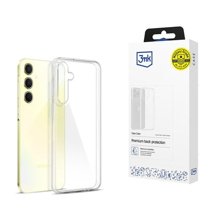 Калъф за Samsung Galaxy A55 5G A556, 3MK, прозрачен, прозрачен