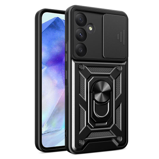 Калъф за Samsung Galaxy A55 5G A556, Techsuit, CamShield, Черен