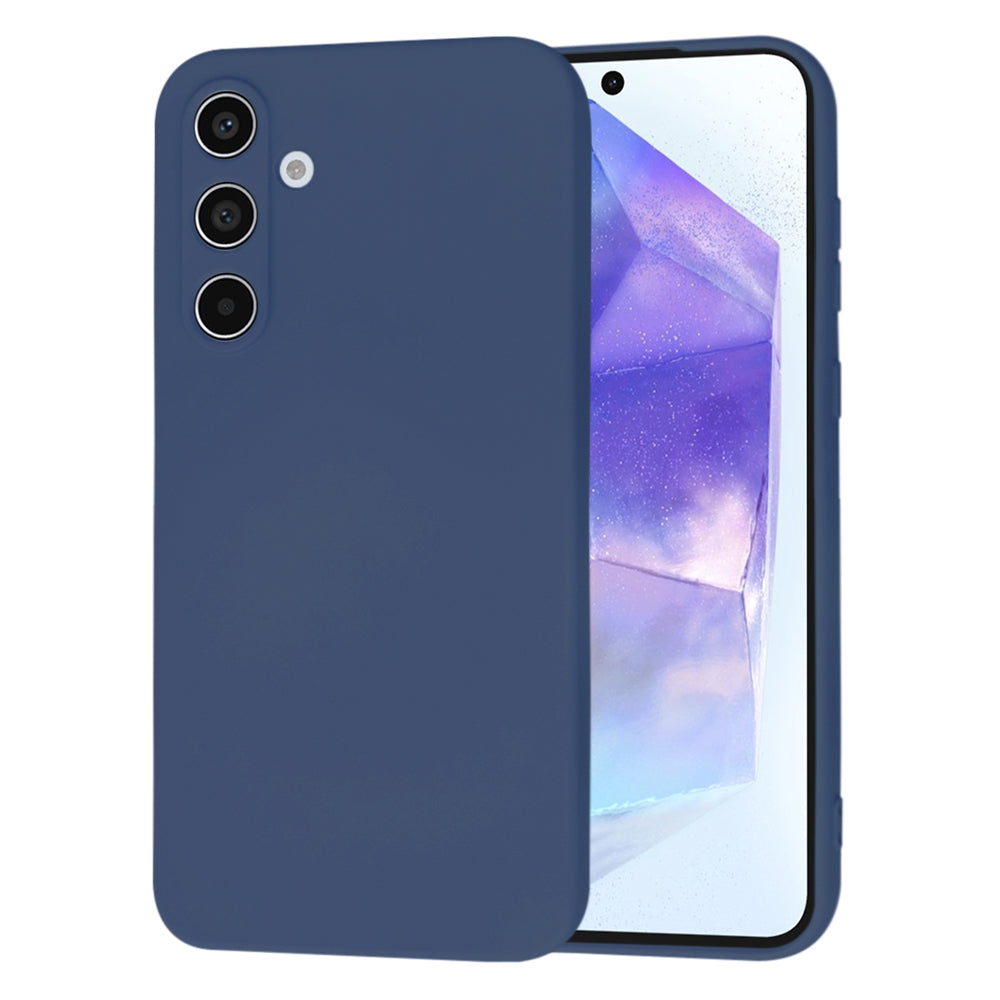 Калъф за Samsung Galaxy A55 5G A556, Techsuit, SoftFlex, Тъмносин