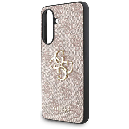 Калъф за Samsung Galaxy A56 A566, Guess, 4G Big Logo, Розов