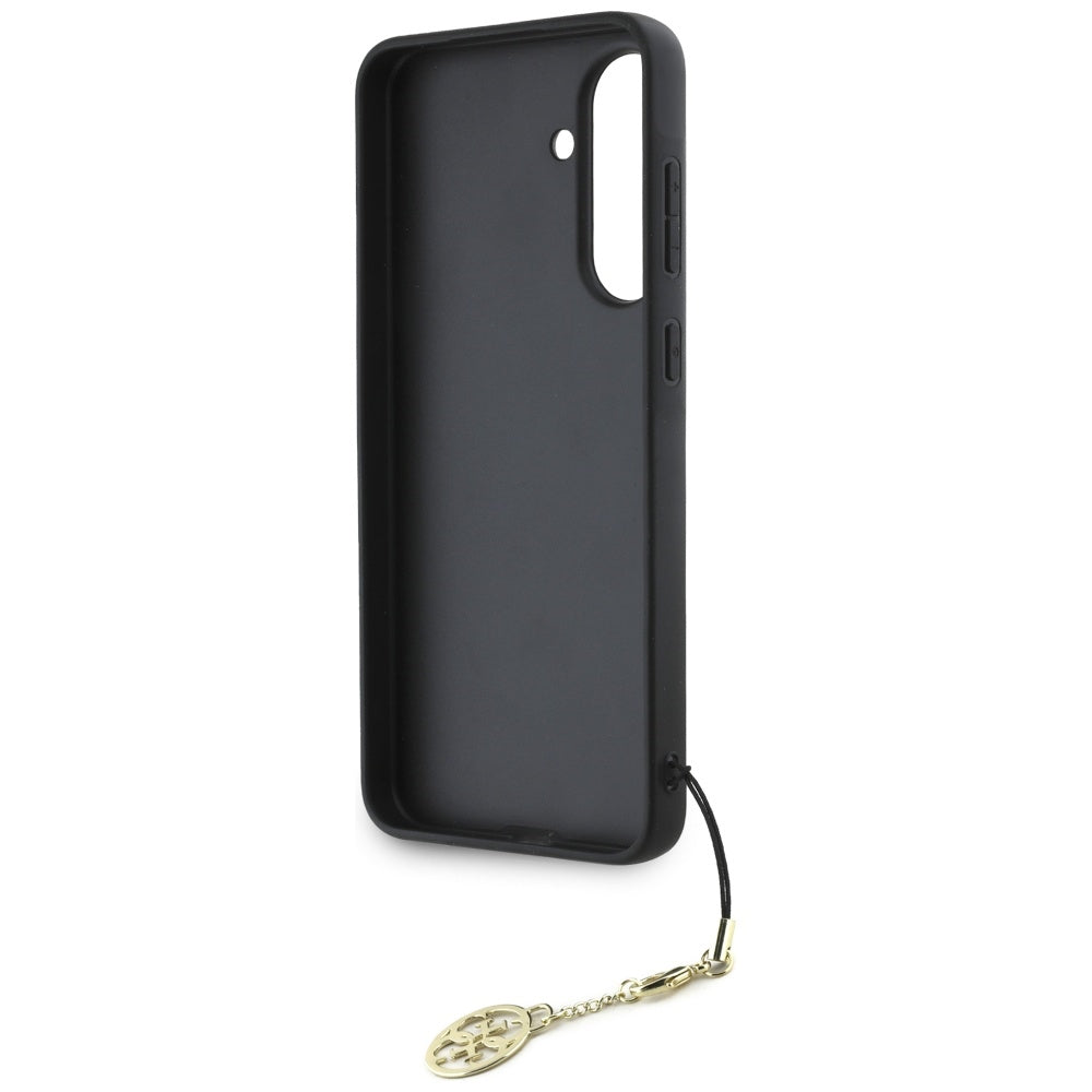 Калъф за Samsung Galaxy A56 A566, Guess, 4G Charm, Кафяв