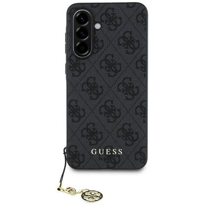 Калъф за Samsung Galaxy A56 A566, Guess, 4G Charm, Черен