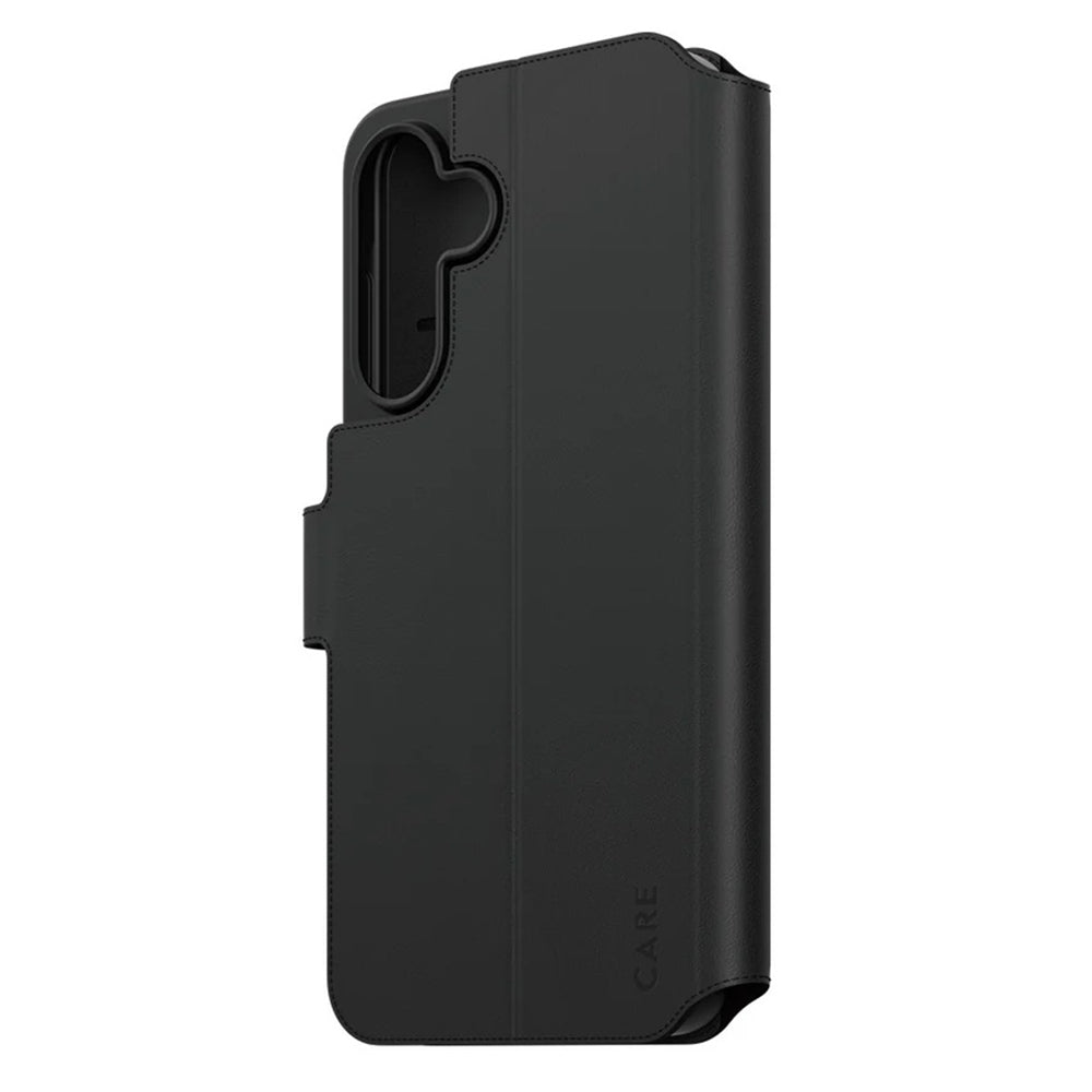 Калъф за Samsung Galaxy A56 A566, PanzerGlass, с функция за поставка и портфейл, черен