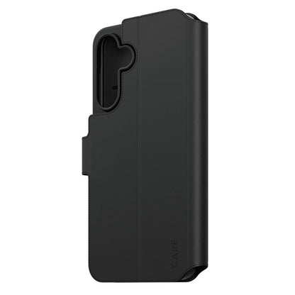 Калъф за Samsung Galaxy A56 A566, PanzerGlass, с функция за поставка и портфейл, черен