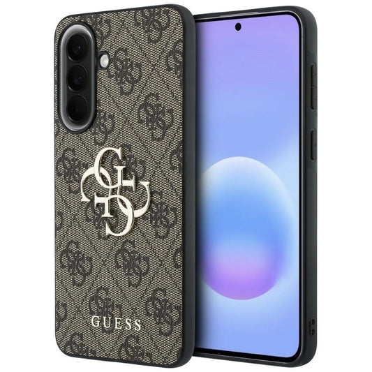 Калъф за Samsung Galaxy A57 5G, Guess, 4G Big Logo, Кафяв