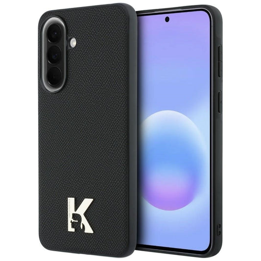 Калъф за Samsung Galaxy A57 5G, Karl Lagerfeld, Karl Head Logo, Черен