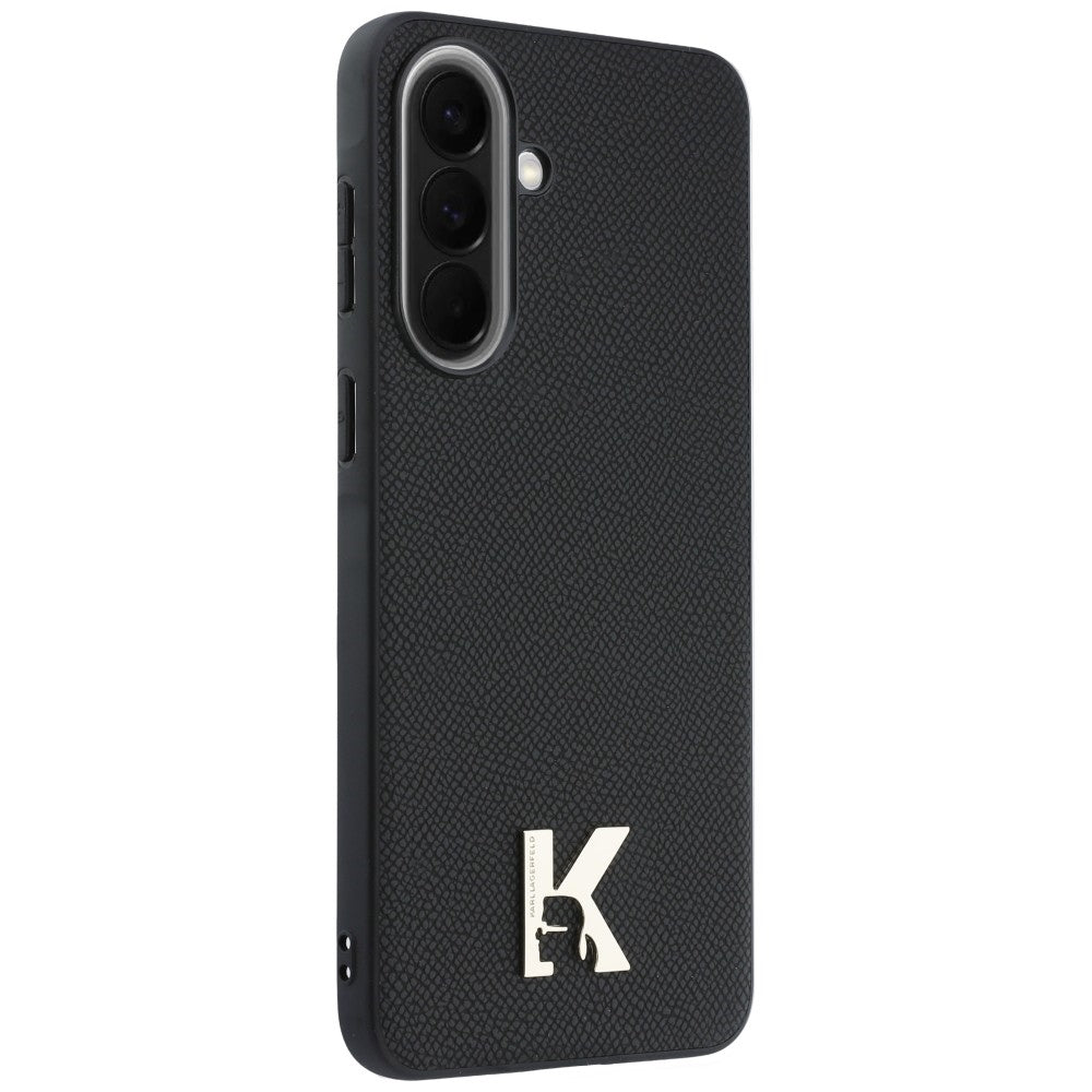 Case for Samsung Galaxy A57 5G, Karl Lagerfeld, Karl Head Logo, Black