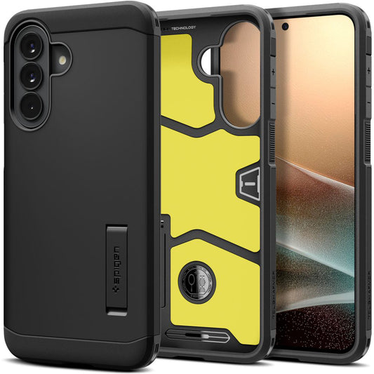 Калъф за Samsung Galaxy A57 5G, Spigen, Tough Armor, Черен ACS11125