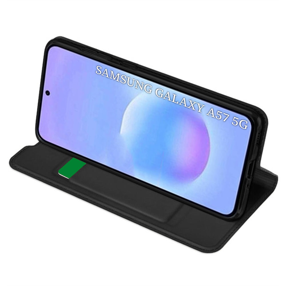Калъф за Samsung Galaxy A57 5G, Techsuit, Magskin Book, Черен