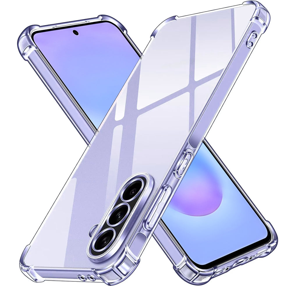 Калъф за Samsung Galaxy A57 5G, Techsuit, Shockproof Clear, Прозрачен