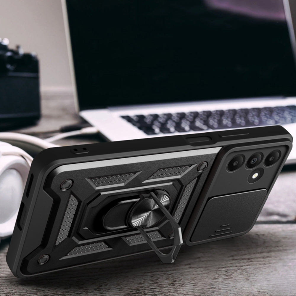 Калъф за Samsung Galaxy M15, Techsuit, CamShield, Розов