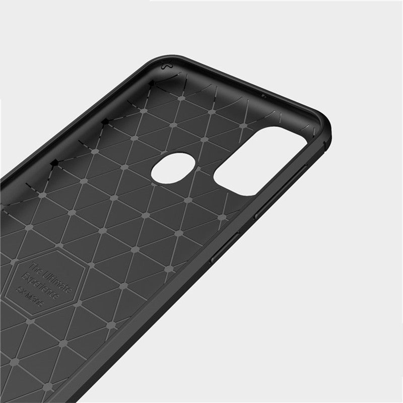 Калъф за Samsung Galaxy M21 M215 / M30s M307, Techsuit, Карбон, Черен
