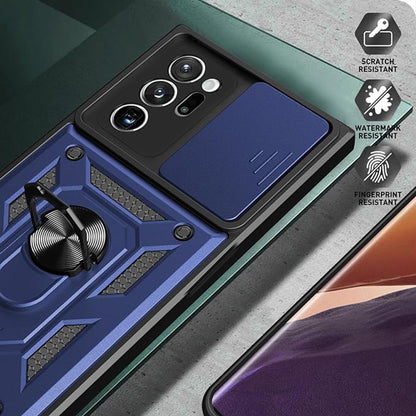 Калъф за Samsung Galaxy Note 20 5G N981 / Note 20 N980, Techsuit, CamShield, Черен