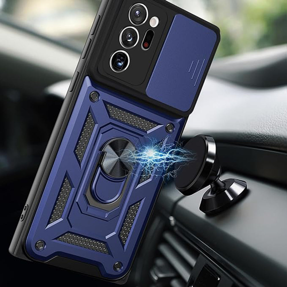 Калъф за Samsung Galaxy Note 20 5G N981 / Note 20 N980, Techsuit, CamShield, Черен