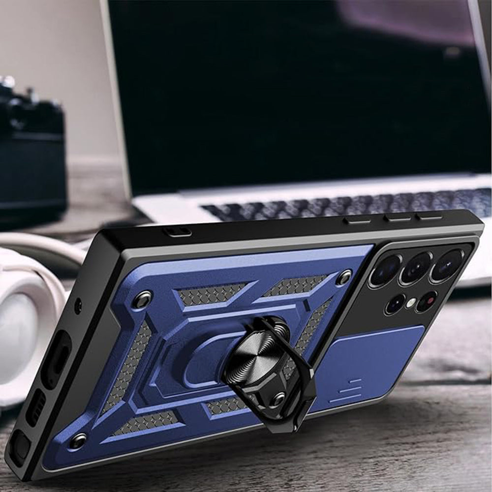 Калъф за Samsung Galaxy Note 20 5G N981 / Note 20 N980, Techsuit, CamShield, Черен
