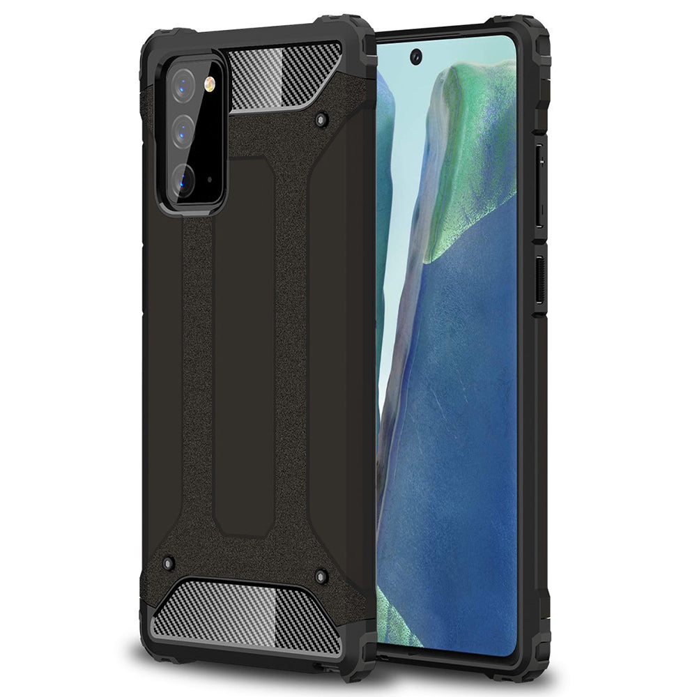 Калъф за Samsung Galaxy Note 20 5G N981 / Note 20 N980, Techsuit, Hybrid Armor, Черен
