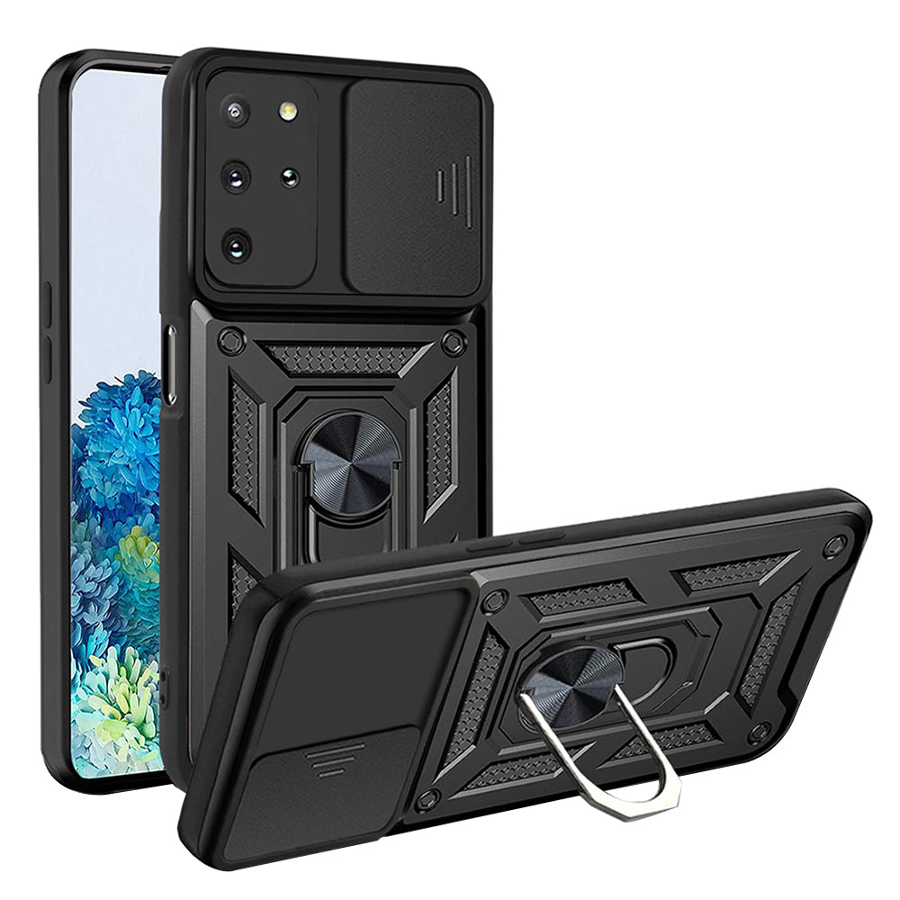 Калъф за Samsung Galaxy S20+ 5G G986 / S20+ G985, Techsuit, CamShield, Черен