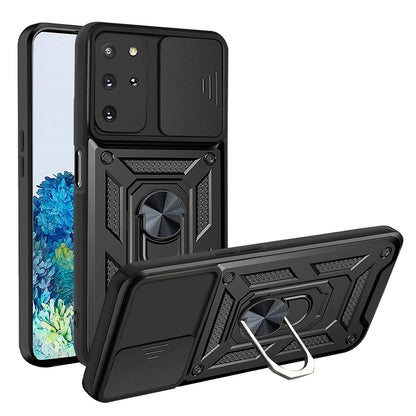 Калъф за Samsung Galaxy S20+ 5G G986 / S20+ G985, Techsuit, CamShield, Черен