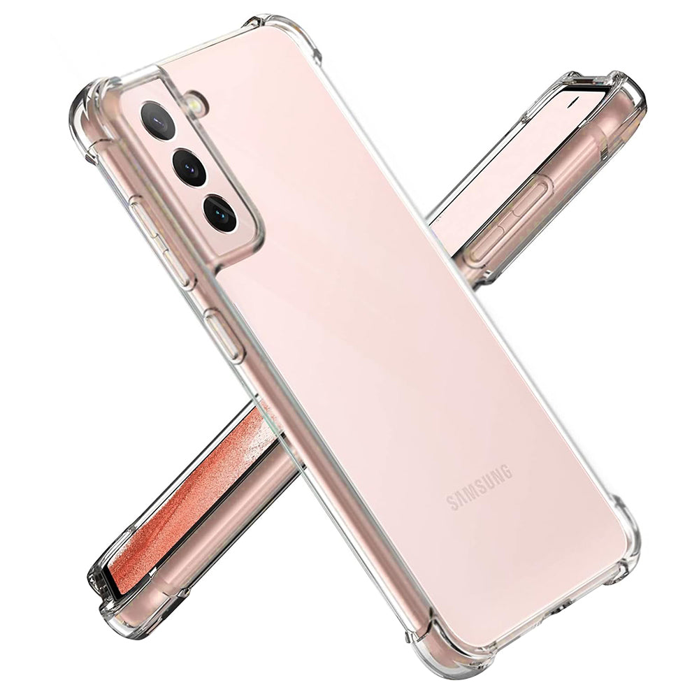Калъф за Samsung Galaxy S21 5G G991, Techsuit, Shockproof Clear, Прозрачен