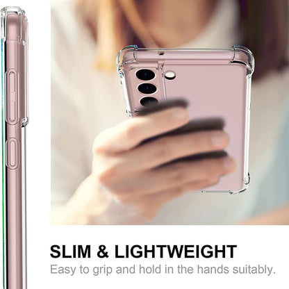 Калъф за Samsung Galaxy S21 5G G991, Techsuit, Shockproof Clear, Прозрачен