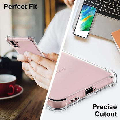Калъф за Samsung Galaxy S21 5G G991, Techsuit, Shockproof Clear, Прозрачен