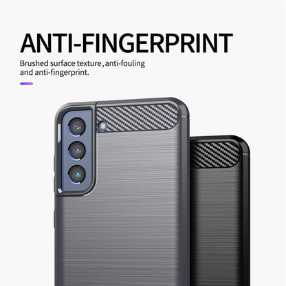 Калъф за Samsung Galaxy S21 FE 5G G990, Techsuit, Карбон, Черен