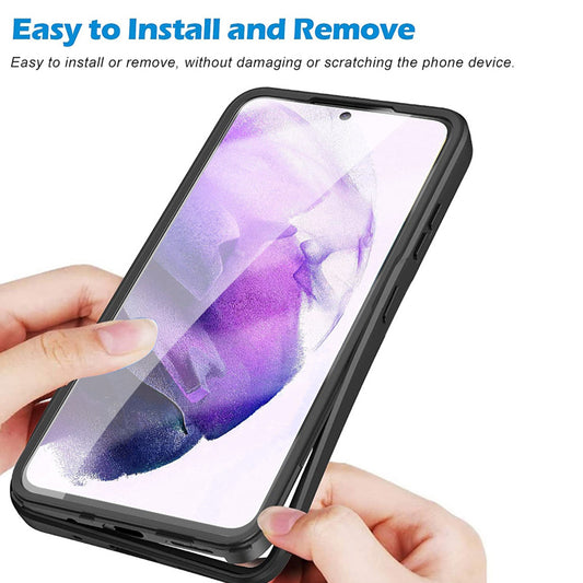 Калъф за Samsung Galaxy S21 FE 5G G990, Techsuit, ColorVerse 360, Черен