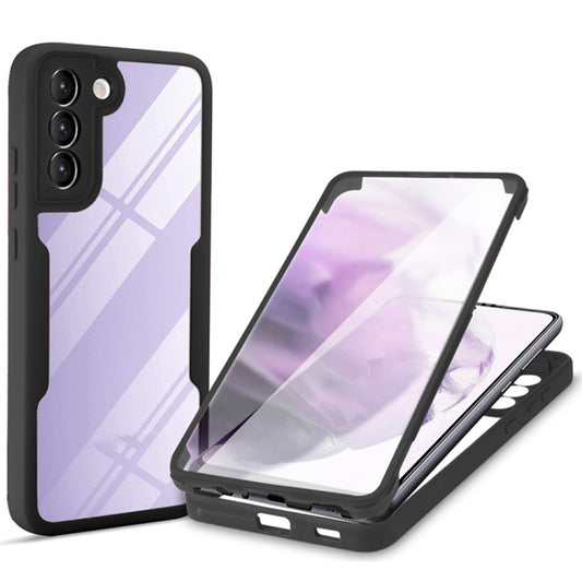 Калъф за Samsung Galaxy S21 FE 5G G990, Techsuit, ColorVerse 360, Черен