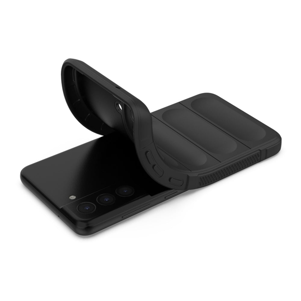 Калъф за Samsung Galaxy S21 FE 5G G990, Techsuit, Magic Shield, Черен