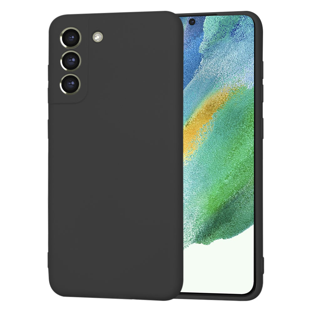 Калъф за Samsung Galaxy S21 FE 5G G990, Techsuit, SoftFlex, Черен