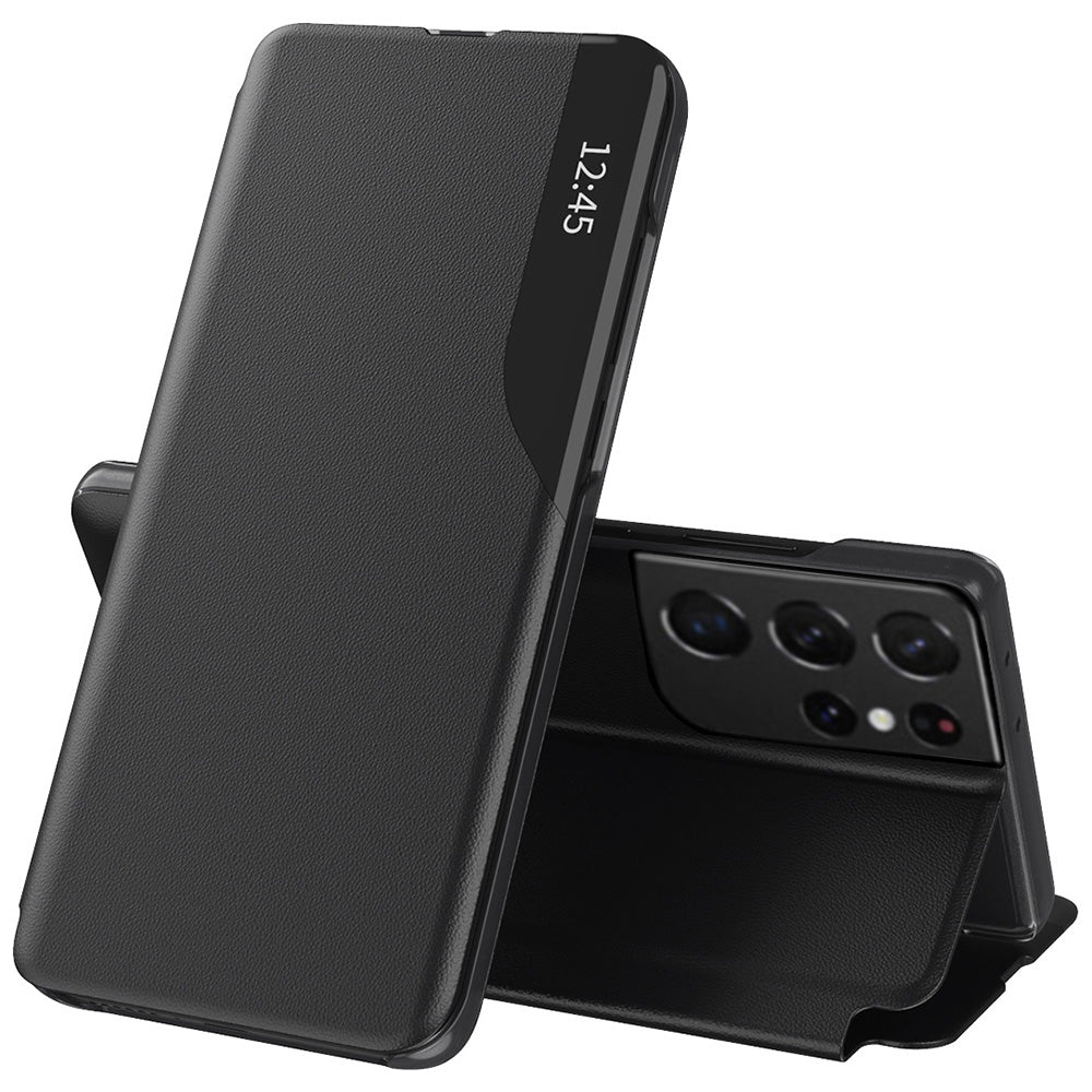 Case for Samsung Galaxy S21 Ultra 5G G998, Techsuit, eFold, Black
