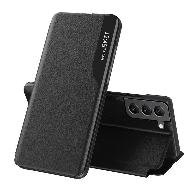 Case for Samsung Galaxy S22 5G S901, Techsuit, eFold, Black