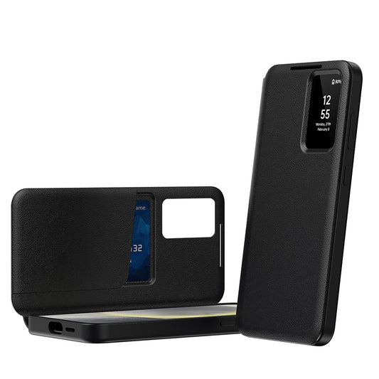 Калъф за Samsung Galaxy S22 5G S901, Techsuit, SmartView, Черен