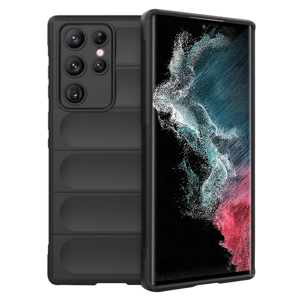 Калъф за Samsung Galaxy S22 Ultra 5G S908, Techsuit, Magic Shield, Черен