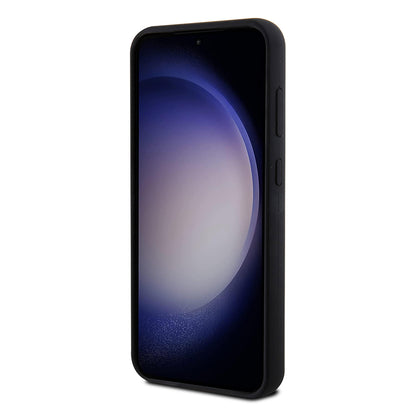 Калъф за Samsung Galaxy S23 FE S711, Karl Lagerfeld, Silicone Ikonik Karl Metal, Черен