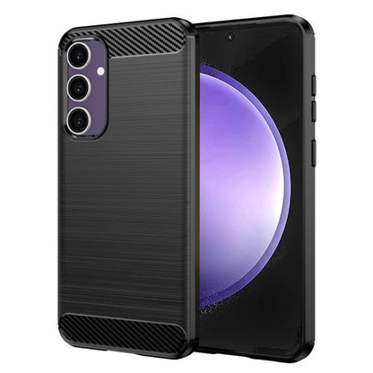 Калъф за Samsung Galaxy S23 FE S711, Techsuit, Карбон, Черен