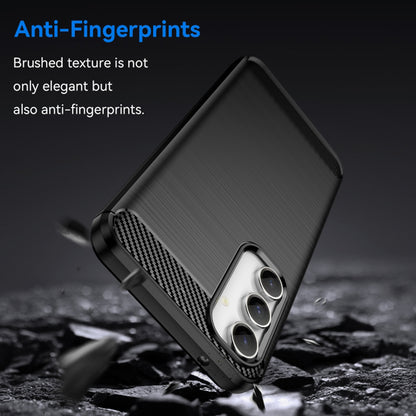 Калъф за Samsung Galaxy S23 FE S711, Techsuit, Карбон, Черен
