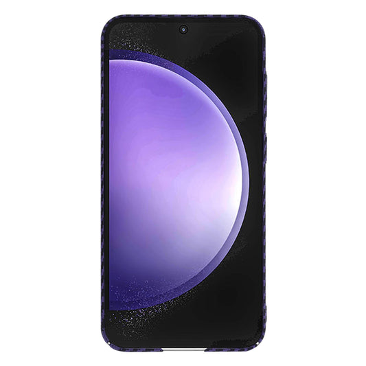 Калъф за Samsung Galaxy S23 FE S711, Techsuit, Carbonite FiberShell, Лилав