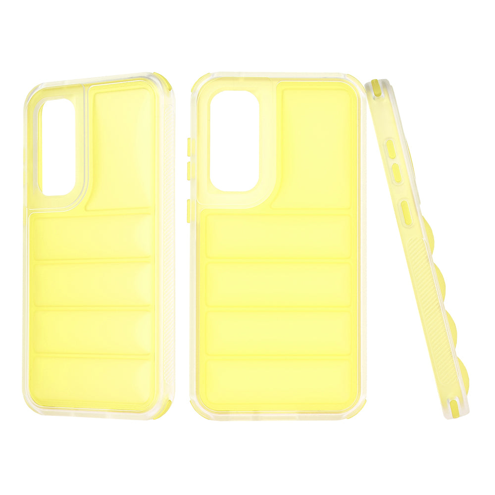 Калъф за Samsung Galaxy S23 FE S711, Techsuit, Wave Shield, Жълт