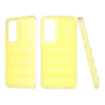 Калъф за Samsung Galaxy S23 FE S711, Techsuit, Wave Shield, Жълт