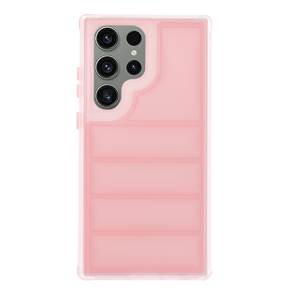 Калъф за Samsung Galaxy S23 FE S711, Techsuit, Wave Shield, Розов