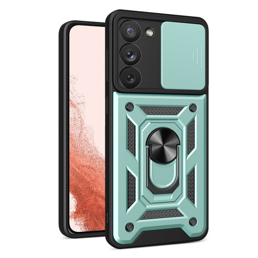 Калъф за Samsung Galaxy S23+ S916, Techsuit, CamShield, Зелен