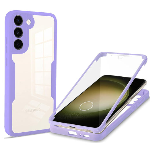 Калъф за Samsung Galaxy S23+ S916, Techsuit, ColorVerse 360, Лилав
