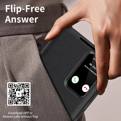 Калъф за Samsung Galaxy S23+ S916, Techsuit, SmartView, Черен
