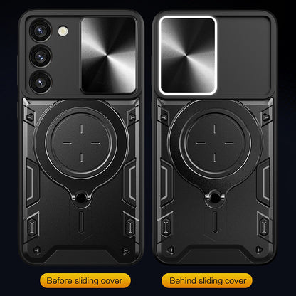 Калъф за Samsung Galaxy S23 S911, Techsuit, CamGuard Pro, Черен