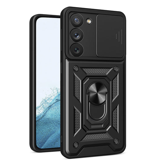 Калъф за Samsung Galaxy S23 S911, Techsuit, CamShield, Черен