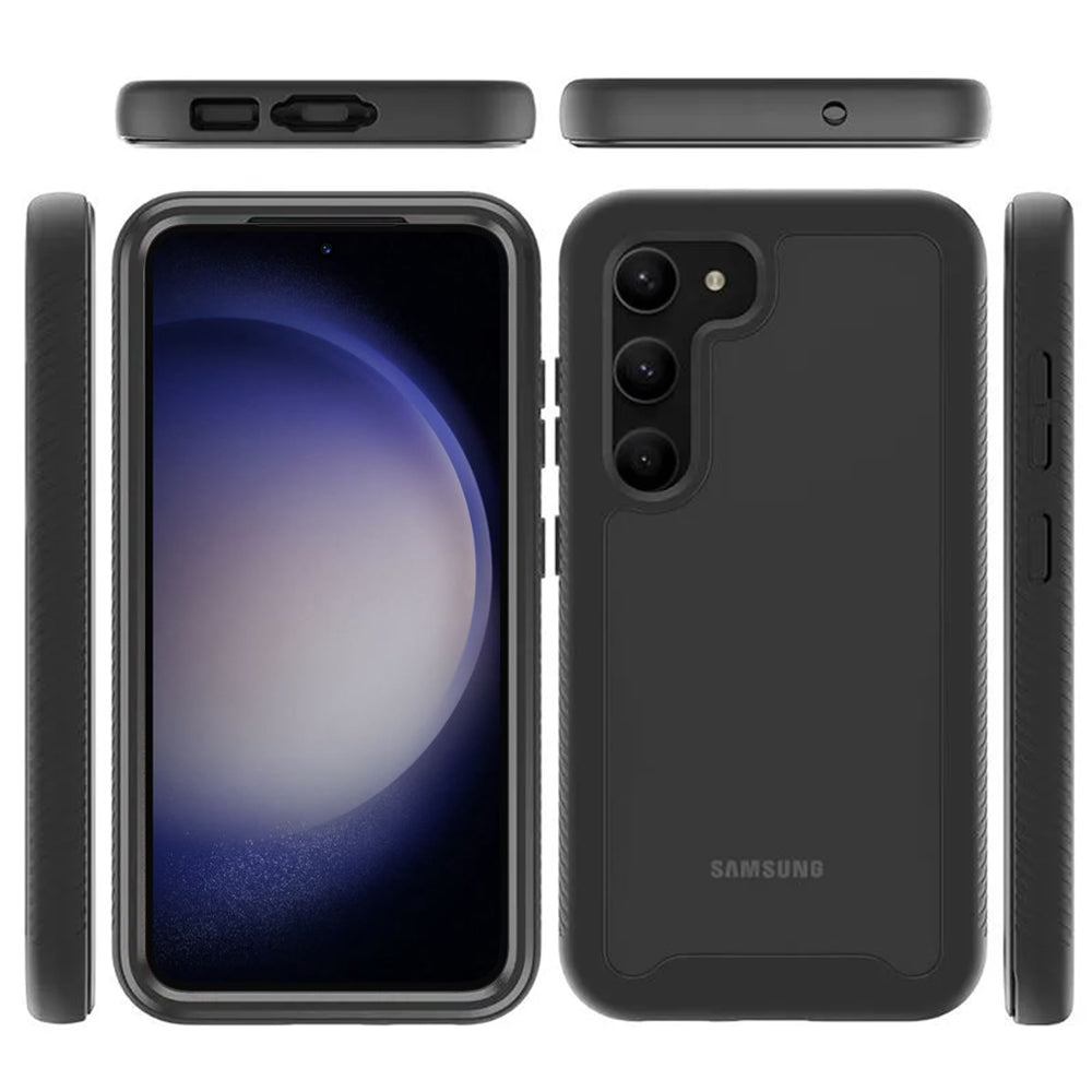 Калъф за Samsung Galaxy S23 S911, Techsuit, Defense360 Pro, Черен